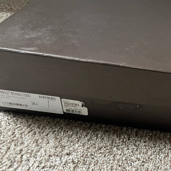 Beautiful over the knee GUCCI genuine leather black boots - Picture 2 of 6